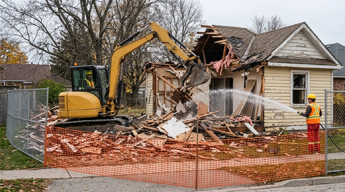 House demolition-Barrie, Innisfil, Orillia, Collingwood, Midland, Springwater, Wasaga Beach, Oro-Medonte, and surrounding Simcoe County communities.